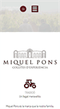 Mobile Screenshot of cavamiquelpons.com